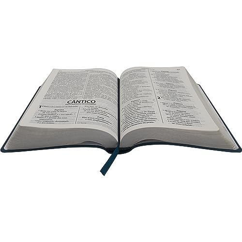 Bíblia Sagrada ARA, Letra Gigante — Capa Couro Sintético Azul