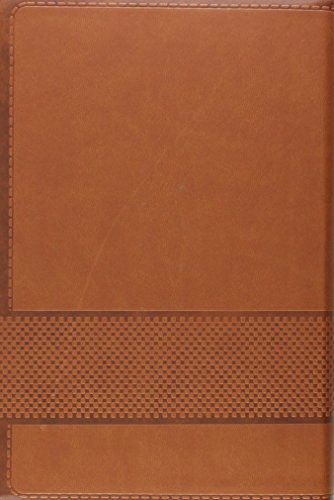 Bíblia Sagrada ARA, Letra Gigante, com Índice — Capa Couro Sintético Marrom Claro