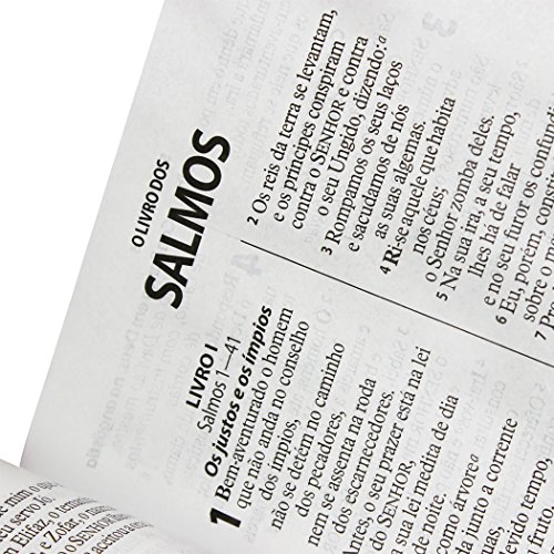 Bíblia Sagrada ARA, Letra Gigante, com Índice — Capa Couro Sintético Preta