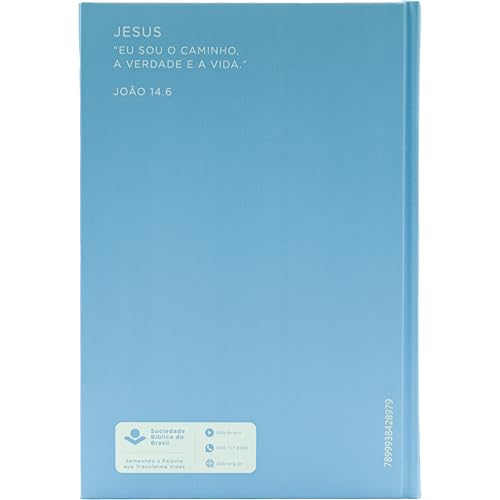 Bíblia Light Blue ARA, Letra Regular — Capa Dura Azul Ilustrada